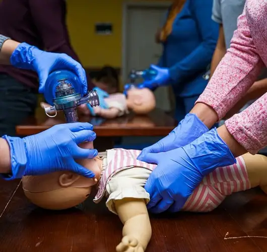 Medical Training Dummy Used in BLS Classes Roseville, CA by Instructors